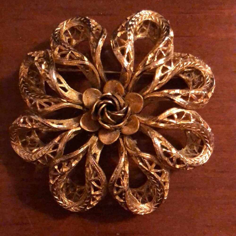 Large VINTAGE  COROCRAFT PIN